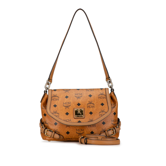 Pre-Loved MCM Visetos Satchel - Picture 11 of 11